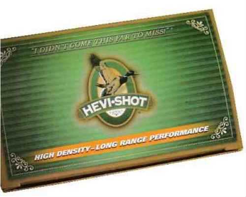 12 Gauge 10 Rounds Ammunition Hevi-Shot-Environ Metal 2 3/4" 1/4 oz #4